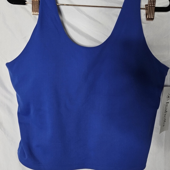 #15 Isabella Royal Blue Crop Top - Picture 1 of 1